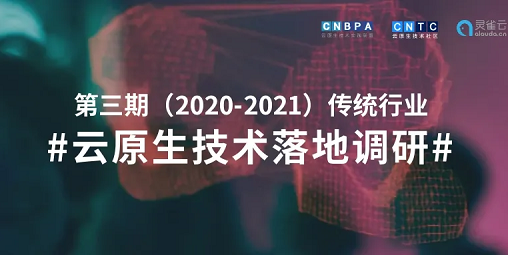 第三期（2020-2021）传统行业云原生技术落地调研